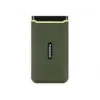 Transcend ESD380C TS2TESD380C kannettava SSD 2 Tt, USB 3.2 Gen 2x2, USB-C, 2000 Mt/s, sotilaanvihreä