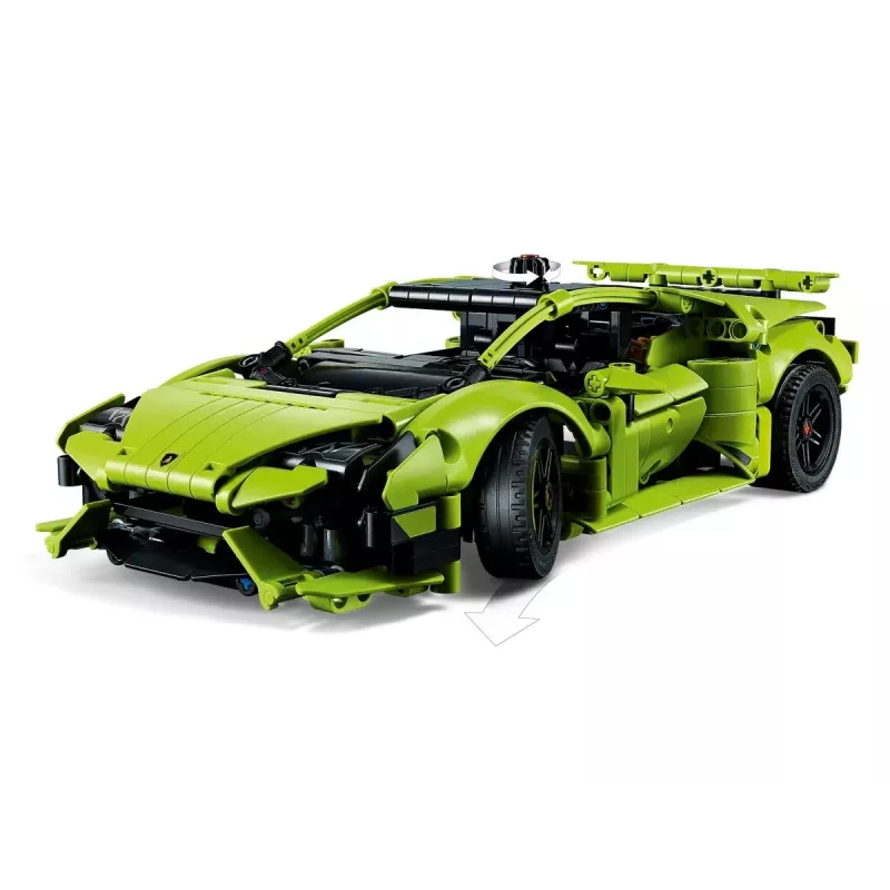 LEGO Technic rakennussarja Lamborghini Huracán Tecnica mittakaavassa 1:10, 806 osaa, ikä 9+