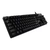 Logitech Gaming G512 - näppäimistö - taustavalo - USB - QWERTY - espanja - kytkimet: GX Brown Tactile - hiili