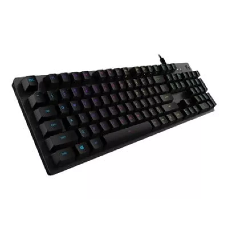 Logitech Gaming G512 - näppäimistö - taustavalo - USB - QWERTY - espanja - kytkimet: GX Brown Tactile - hiili