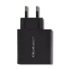 Virtalähde QOLTEC 51717 45W 20V 3A AC-laturi sisäkäyttöön älykellolle, musta