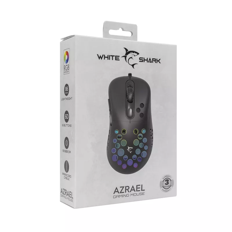 Hiiri White Shark GM-5013 Azrael musta USB