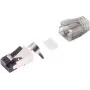 Modulaarinen RJ45-pistoke ShiverPeaks SHVP BS08-02050 Interlock – suojattu Ethernet-modulaaripistoke