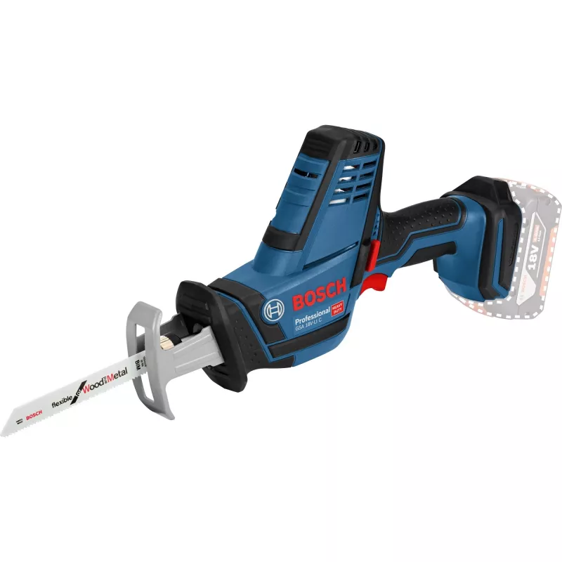 Bosch GSA 18 V-LI C Professional akkukäyttöinen puukkosaha, solo