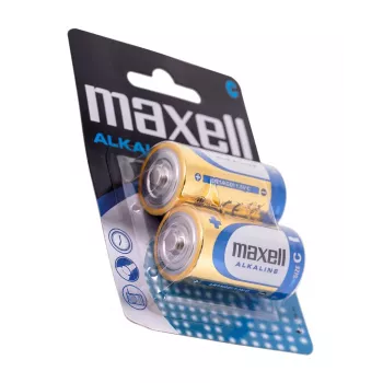 MAXELL kertakäyttöparisto LR14 (C) alkaline 1,5 V, 2 kpl, blisteri