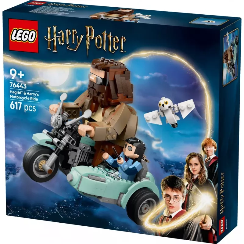 LEGO HARRY POTTER 76443 Hagridin ja Harryn moottoripyöräretki