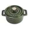 Staub 40509-804 Mini Cocotte 10 cm, basilikanvihreä, valurauta