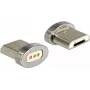Kaapeliadapteri DeLOCK 65929 USB Type Micro-B magneettiliitäntä hopea