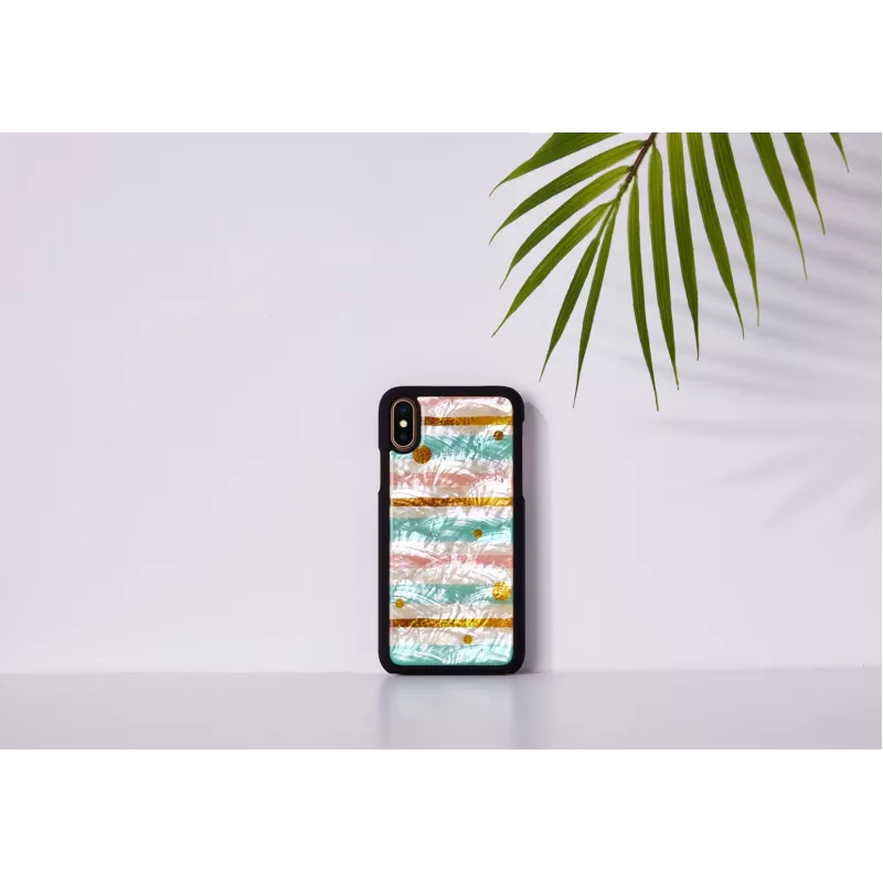 iKins Pop Mint suojakuori iPhone XS/X:lle, musta