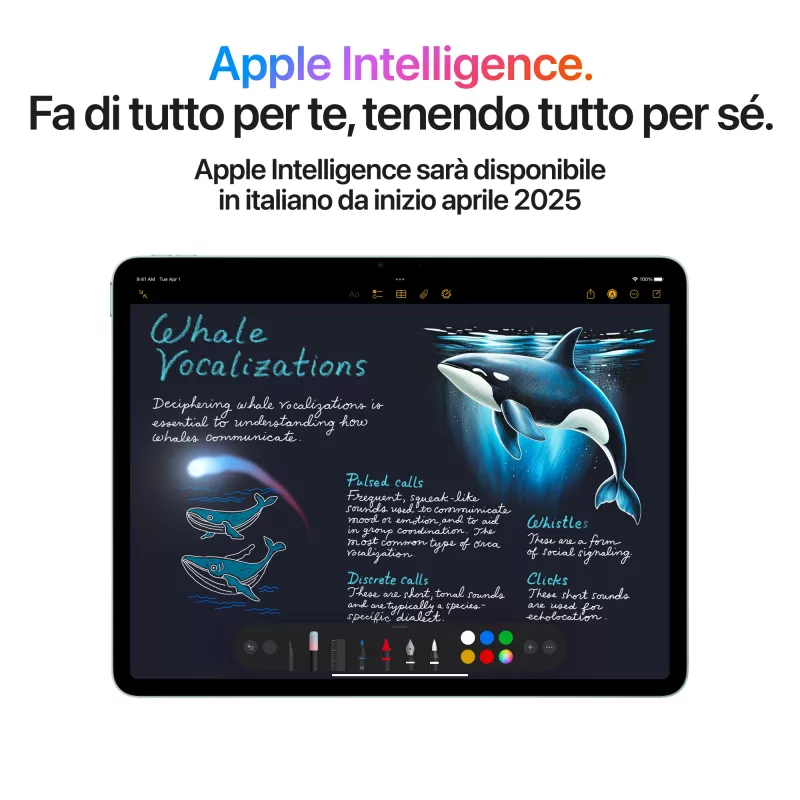 Apple iPad 13 tuuman Air Wi-Fi 128GB – violetti