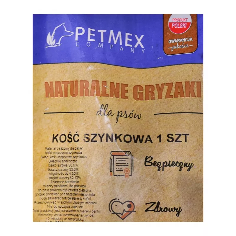 PETMEX Schinken-Knochen - pureskeluherkku koirille - 1 kpl