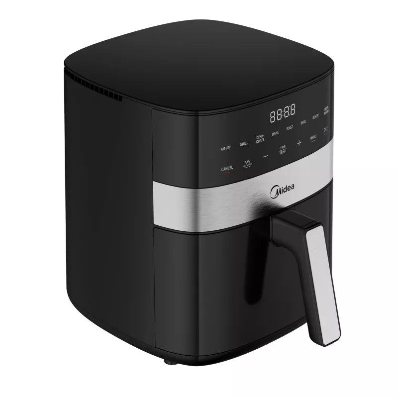 Midea-kiertoilmakypsennin | MF-CN65E | teho 1700 W | tilavuus 6,5 L | musta