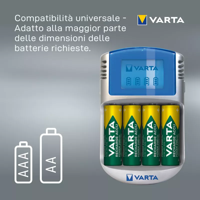 Akkulaturi Varta POWERLCD