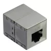 RJ-45-modulaariliitin VALUE Cat.6 suojattu hopea