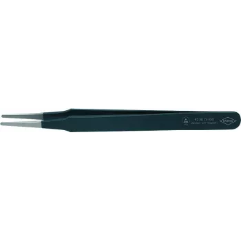 Knipex tarkkuuspinsetit pituus 120 mm suorat pyöreät kärjet leveys 2 mm ruostumaton antimagneettinen sähköä johtava