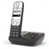 Gigaset A690A - analoginen/DECT-puhelin - langaton luuri - kaiutin - 100 merkintää - musta (S30852-H2830-B101)