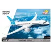 Rakennussarja Cobi Boeing 737-8 — 340 osaa, suositeltu ikä 7+, sininen ja valkoinen