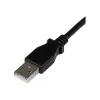 StarTech.com USBAB2MR USB 2.0 A – kulma-B -kaapeli, uros/uros, 2 m, musta