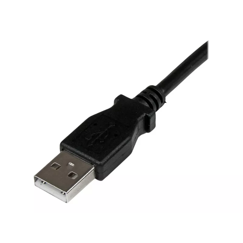 StarTech.com USBAB2MR USB 2.0 A – kulma-B -kaapeli, uros/uros, 2 m, musta