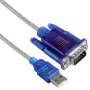 Microconnect USBADB sarjakaapeli harmaa 1,8 m USB 2.0 A DB9