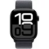Apple Watch Series 10 GPS 42 mm Jet Black -alumiinikuori ja Ink Sport Loop -ranneke