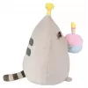 Pehmolelu Pusheen Pusheenilta — 24 cm syntymäpäivähattu kakun kanssa pehmolelu