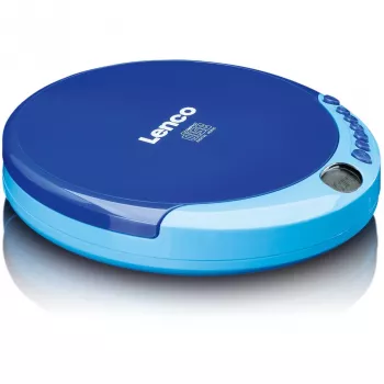 Kannettava CD-soitin Lenco CD-011 sininen