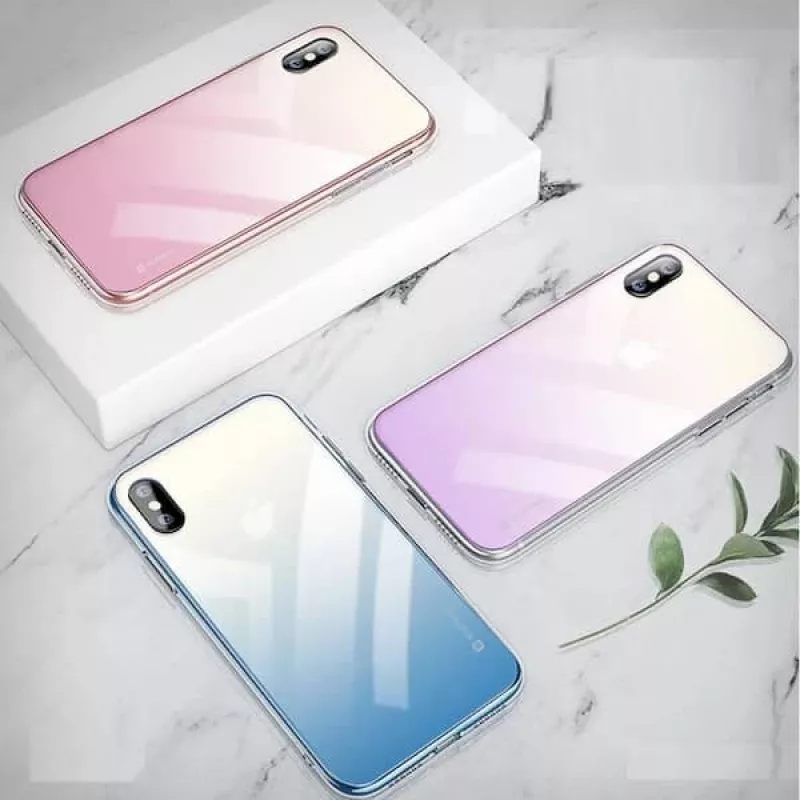 Suojakotelo Evelatus Samsung A20 — Gradient Glass 3, Under Water -muotoilu
