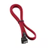 CableMod ModMesh - SATA-kaapeli - Serial ATA 150/300/600 - SATA (W) suorakulma SATA (W) - 60 cm - punainen (CM-CAB-RSAT-N60KR-R)