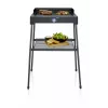 Severin PG 8568 sähkögrilli 2200 W musta suorakaiteen muotoinen kypsennyspinta