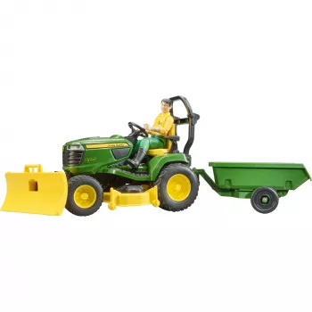 Bruder bworld John Deere ajettava ruohonleikkuri, leluajoneuvo