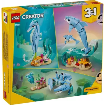 LEGO CREATOR 3 IN 1 31385 Merieläimet: Upeat delfiinit