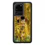 iKins suojakotelo Samsung Galaxy S20 Ultralle — musta Kiss-muotoilu