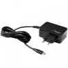 Akyga AK-ND-80 USB-C GaN kannettavan virtalähde 45 W, PD 3.0, 5–20 V, 1,8 m kaapeli, musta