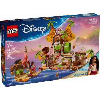 LEGO Disney Kakamora-vene leikkisetti 43258 – 572 osaa, 2 minifiguuria, lapsille 7-vuotiaasta