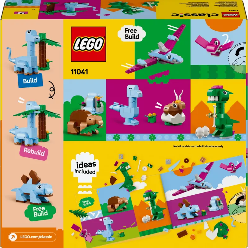 LEGO CLASSIC 11041 luovat dinosaurukset