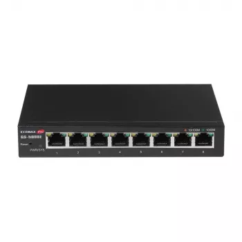 Edimax GS-5008E verkkokytkin hallittava Gigabit Ethernet (10/100/1000) musta