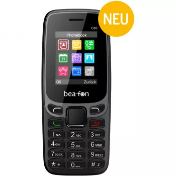 Matkapuhelin Bea-fon C80, 2,4 inch näyttö