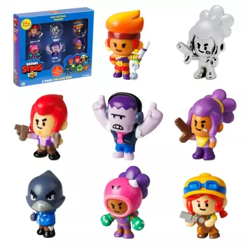BRAWL STARS S1 FIGUURIT – 8 kpl:n pakkaus DELUXE BOX VER.C
