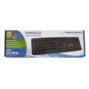 Langallinen näppäimistö ESPERANZA EK134 Full-Size 100 % USB, musta, 1,45 m kaapeli