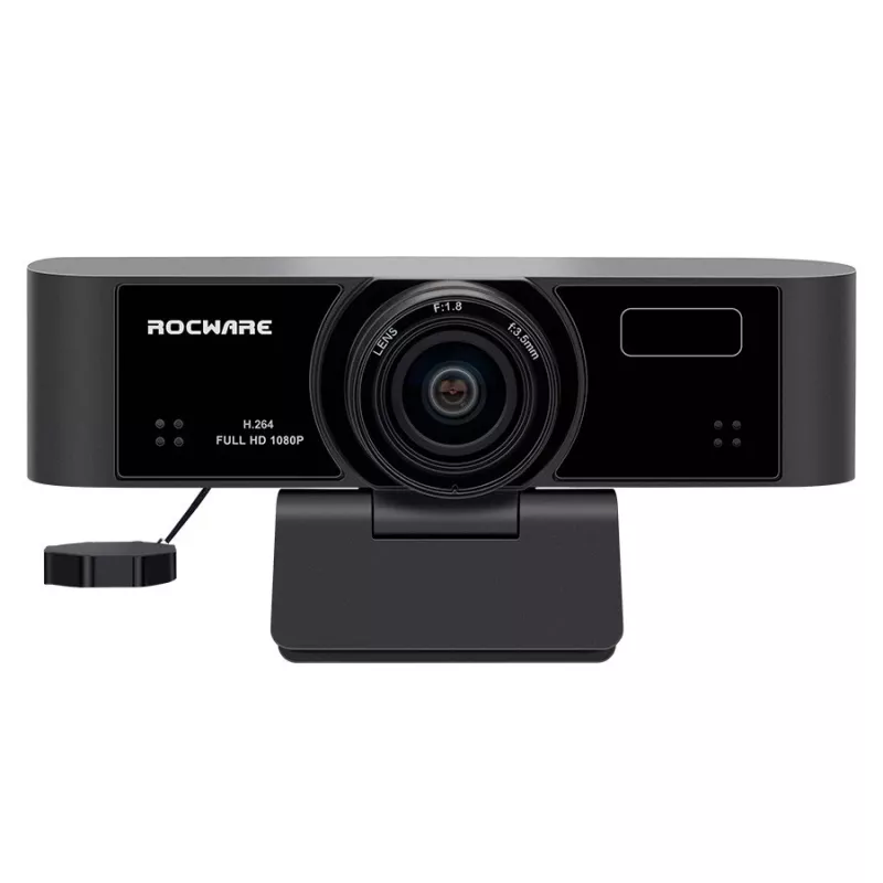 Verkkokamera ROCWARE RC15 720p-resoluutio sisäänrakennetulla mikrofonilla