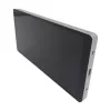 Shelly Wall Display X2 ohjauspaneeli, Wi-Fi, Bluetooth, hopea + BLU H&T norsunluunvärinen