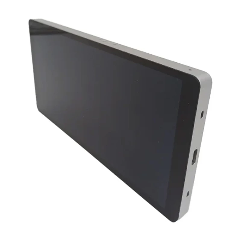 Shelly Wall Display X2 ohjauspaneeli, Wi-Fi, Bluetooth, hopea + BLU H&T norsunluunvärinen