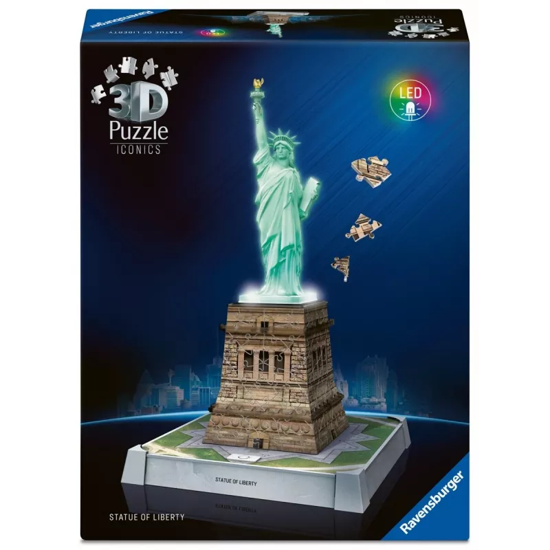 3D-palapeli Vapaudenpatsas