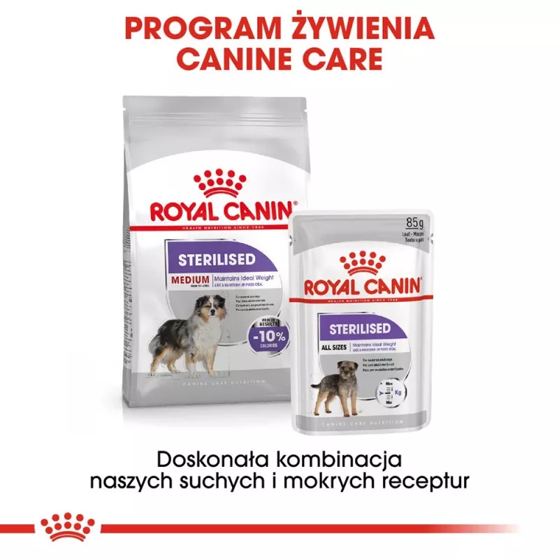 ROYAL CANIN Medium Sterilised kuivakoiranruoka - 3 kg