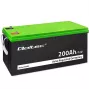 Qoltec akku geeli | 12V | 200Ah | GEL | 59,5 kg