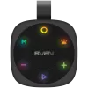2.0 kannettava kaiutin SVEN PS-155, musta, lähtöteho 2x5 W (RMS), TWS, Bluetooth, FM, USB, litiumakku