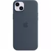 Silikonisuojakotelo Apple iPhone 14 Plus MagSafe Storm Blue