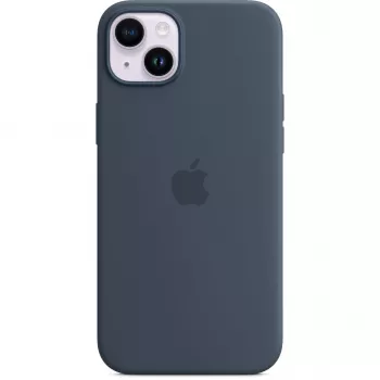 Silikonisuojakotelo Apple iPhone 14 Plus MagSafe Storm Blue