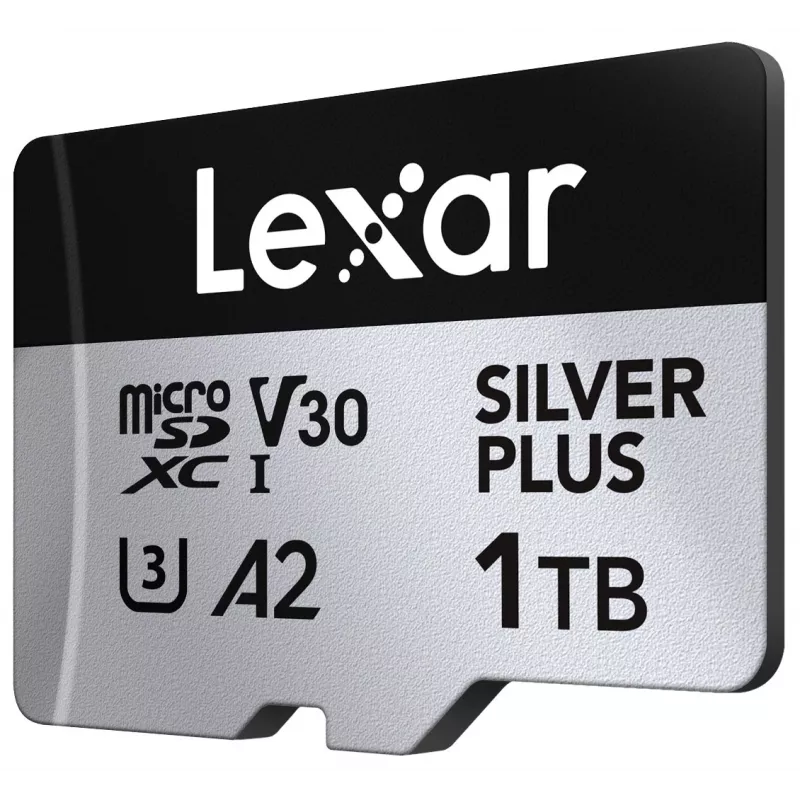 Flash-muisti Lexar 1TB UHS-I MicroSDXC SILVER PLUS